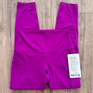 Lululemon Align High-Rise Pant with Pockets 25"
Vivid Plum